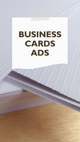 Rondy Royalty Business Card - Horizontal Advertisement