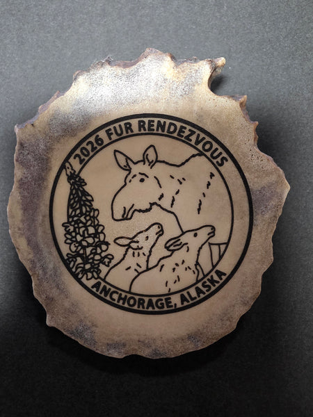 2026 Collector Moose Antler Pin