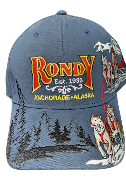 Rondy Sled Dog Cap ( Blue)