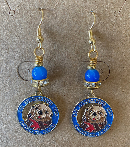 2003 Charm Wire Wrapped Earrings